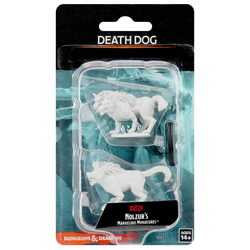 D&D Nolzur’s Marvelous Unpainted Miniatures: Death Dog Front of Package