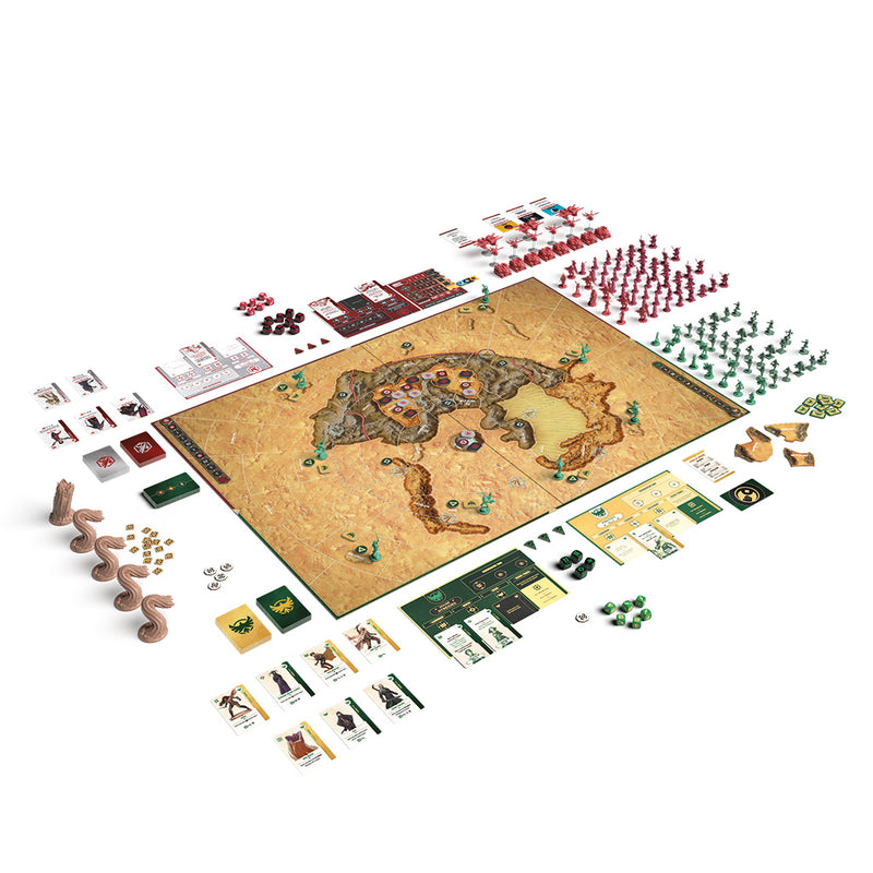 Dune: War for Arrakis Strategy Board Game Contents