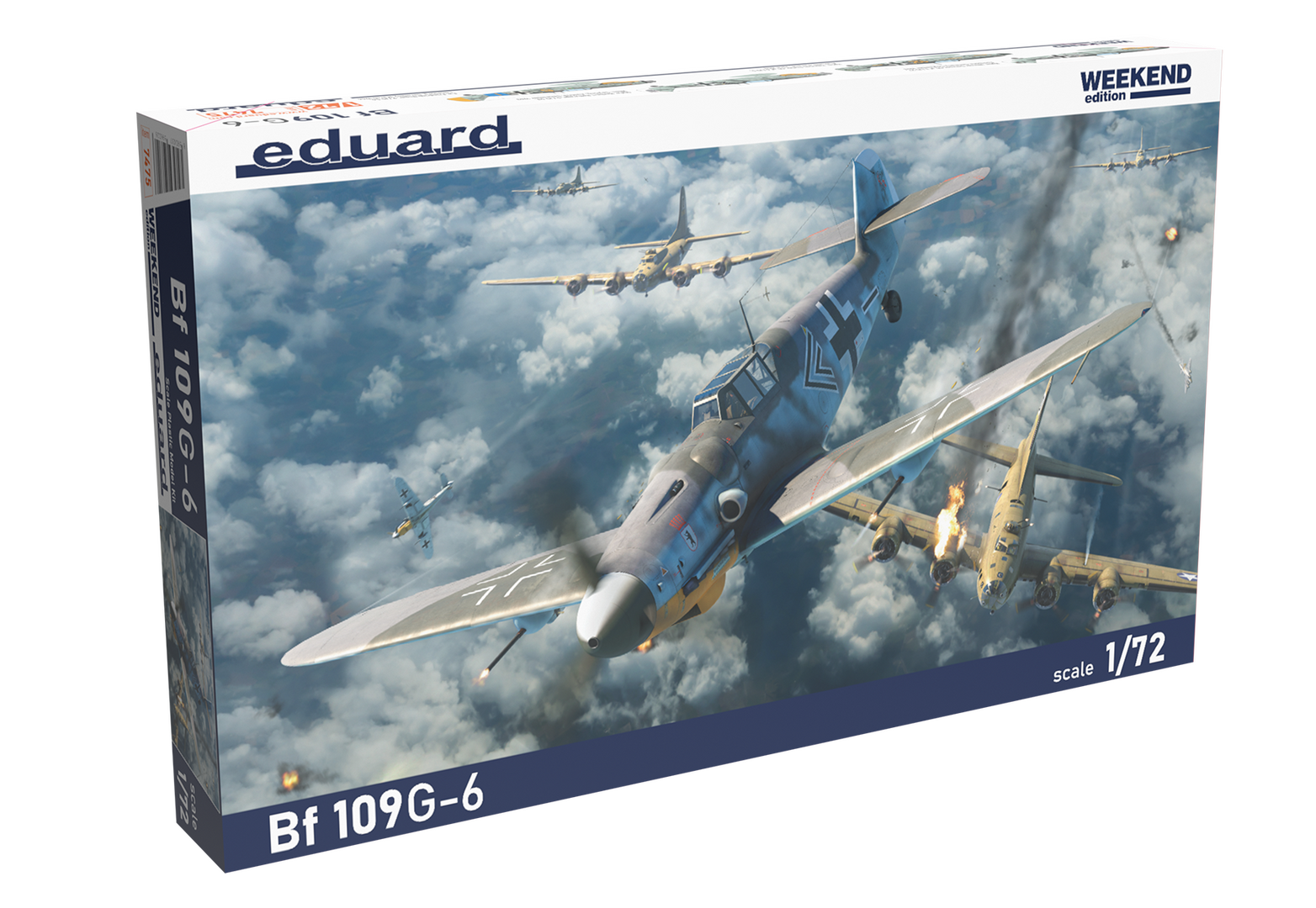 Eduard Messerschmitt Bf 109G-6 1/72 Scale Weekend Edition Model Kit – Bellford Toys and Hobbies
