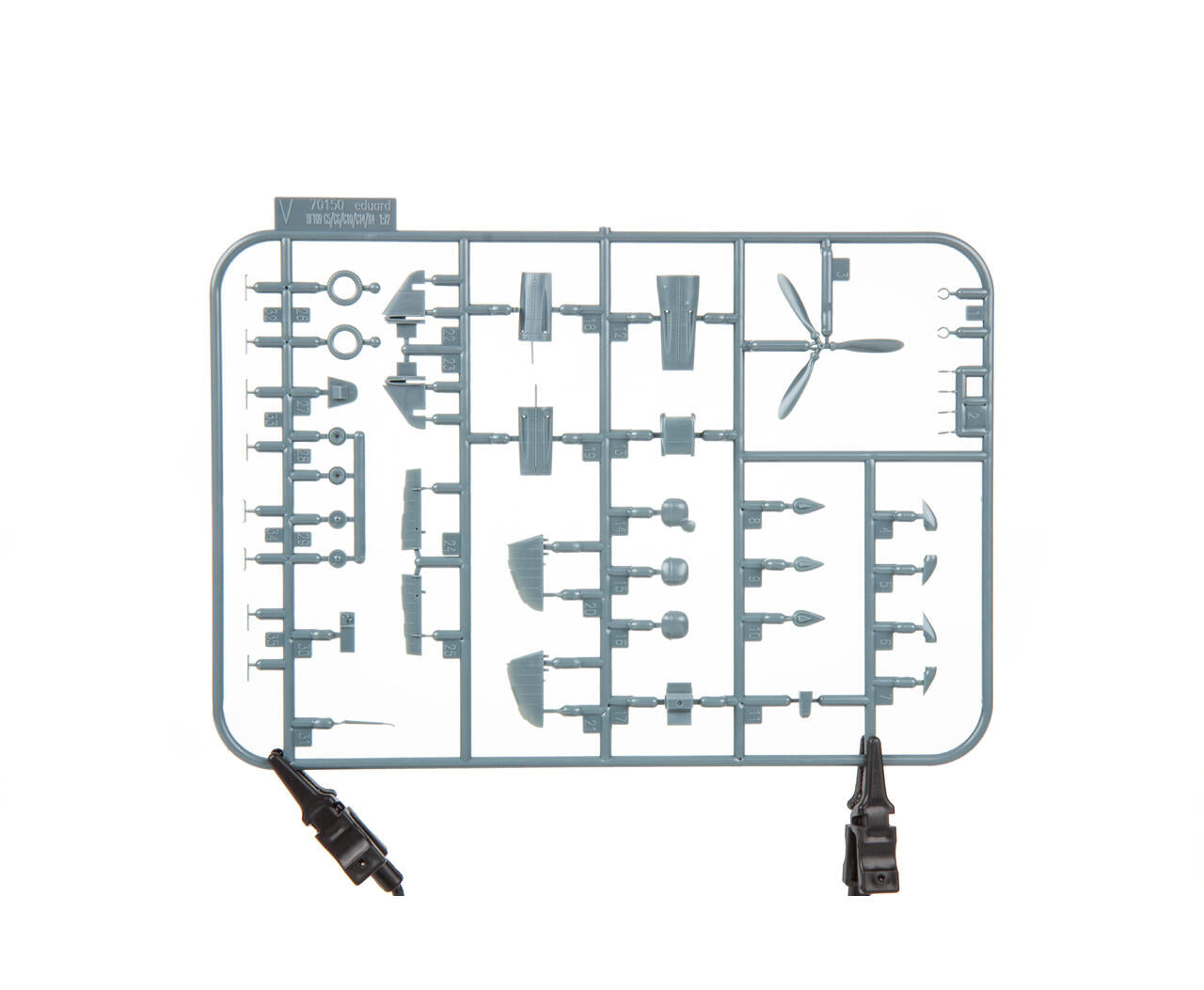 Eduard Bf 109G-6 1/72 Scale Model Kit Parts Frame 2 – Bellford Toys and Hobbies