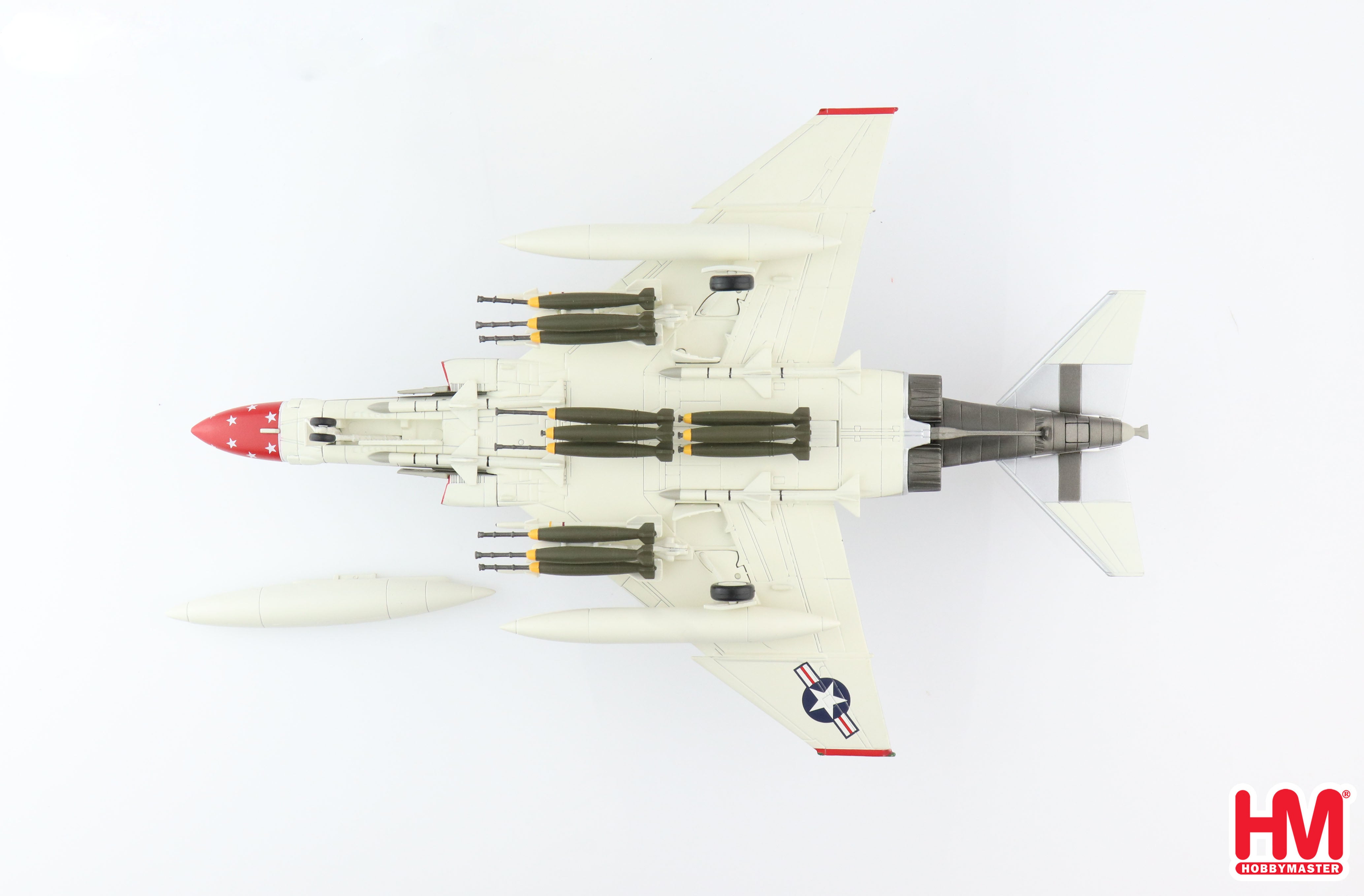 Bottom view of F-4J Phantom II BuNo 153887 VMFA-235 Death Angels 1972 1/72 scale
