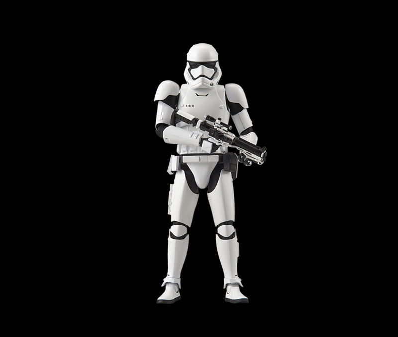 Star Wars First Order Stormtrooper “The Force Awakens", 1/12 Scale Plastic Model Kit Front View