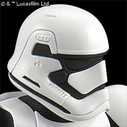 Star Wars First Order Stormtrooper “The Force Awakens", 1/12 Scale Plastic Model Kit Head Close Up