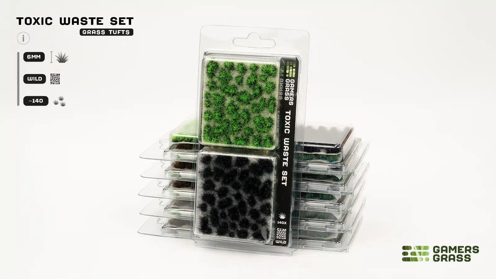 GamersGrass | Toxic Waste Tuft Set
