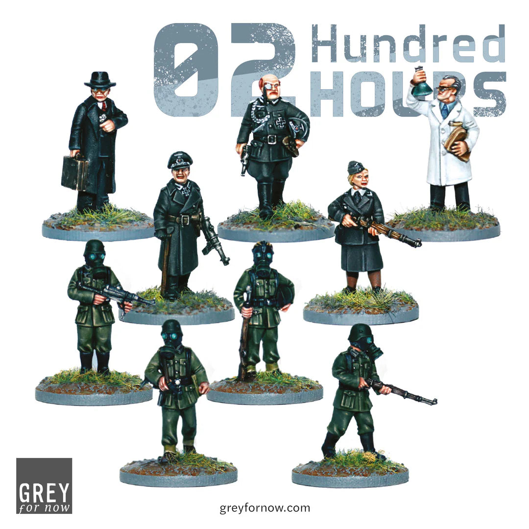 02 Hundred Hours Guards of Facility 9 Figures Detail