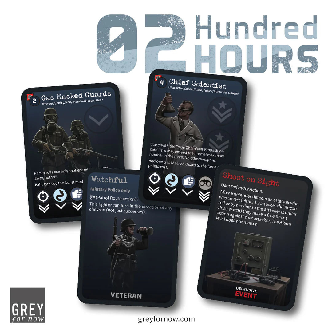 02 Hundred Hours Guards of Facility 9 Cards