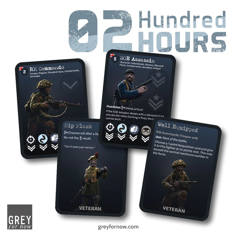 02 Hundred Hours Operation Torchlight Example Cards