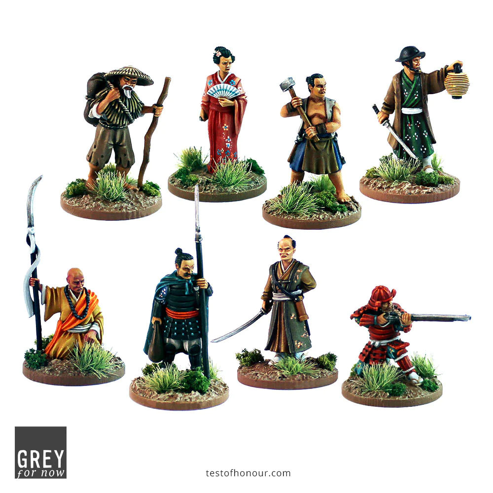 Test of Honour Unlikely Allies 28 mm Scale Metal Figures Painted Figures