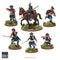Test of Honour Ashigaru Scouts 28 mm Scale Metal Figures Painted Figures Front View
