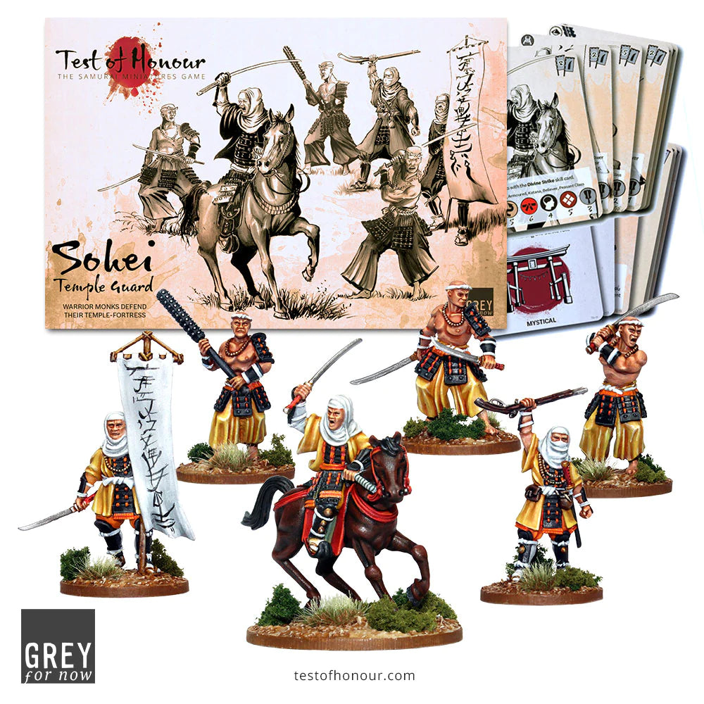 Test of Honour Shoei Temple Guard 28 mm Scale Metal Figures