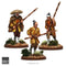 Test of Honour Ikko Rebel Spearmen 28 mm Scale Metal Figures Painted Exmaple