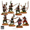 Test of Honour Samurai Warband, 28 mm Scale Metal Figures Painted Example