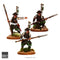 Test of Honour Ashigaru Spearmen 28 mm Scale Metal Figures Painted Example