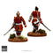Test of Honour Tokagawa Clan Samurai 28 mm Scale Metal Figure Close Up Front & Back