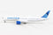 Boeing 787-9 United (N24976) 1:400 Scale Model Left Side View