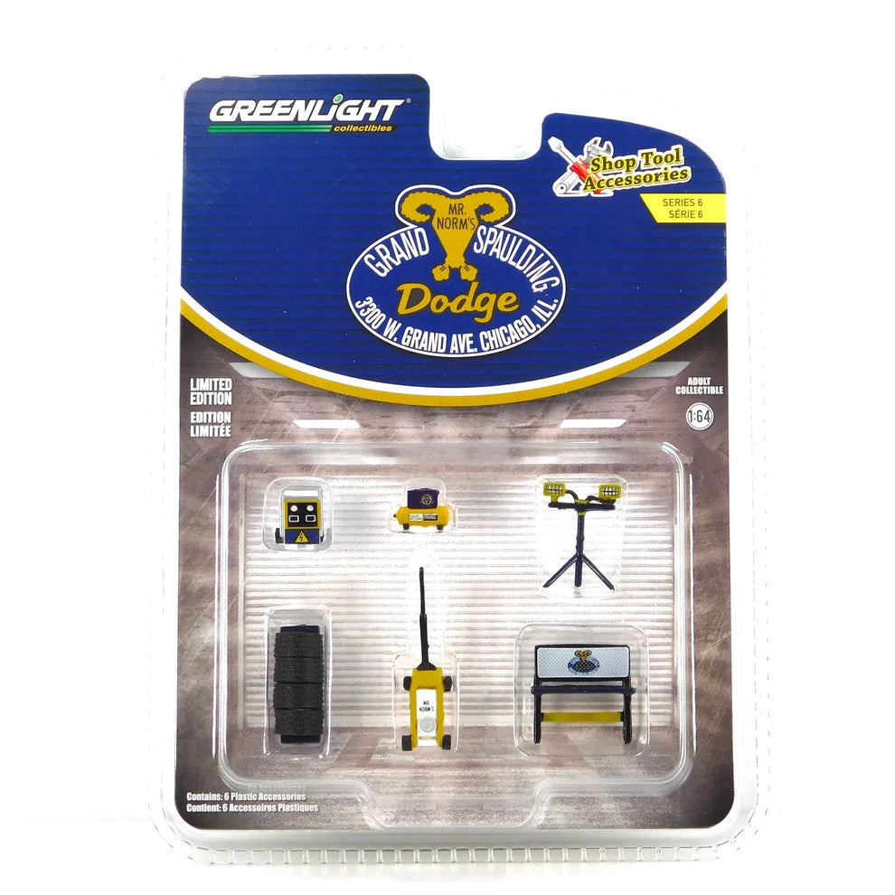  Blister Packaging For Greenlight Shop Tool Accessories Series 6 Mr. Norm’s