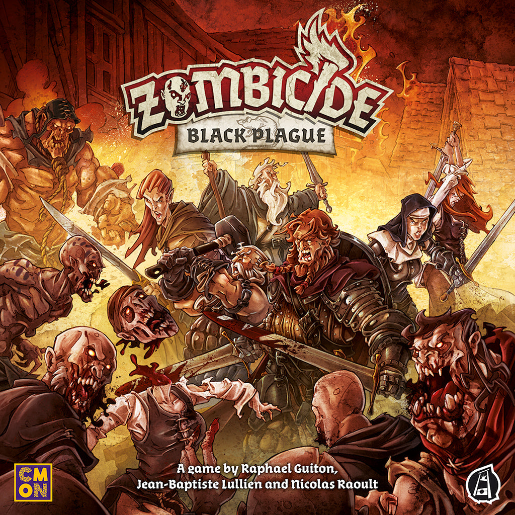 Zombicide: Black Plague Miniatures Game Set Box Art