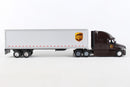 UPS Tractor Trailer 1/64 Scale Diecast Toy Right Side View