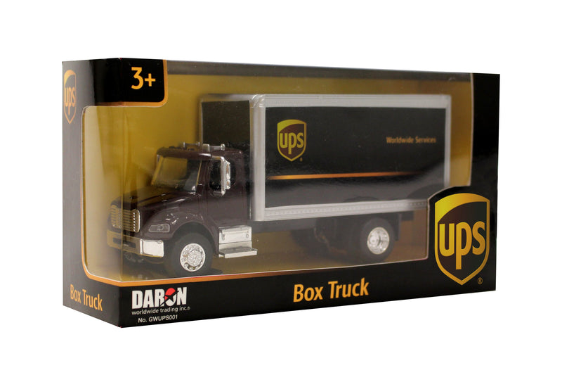 UPS Box Truck 1/50 Scale Diecast Toy In Packaging