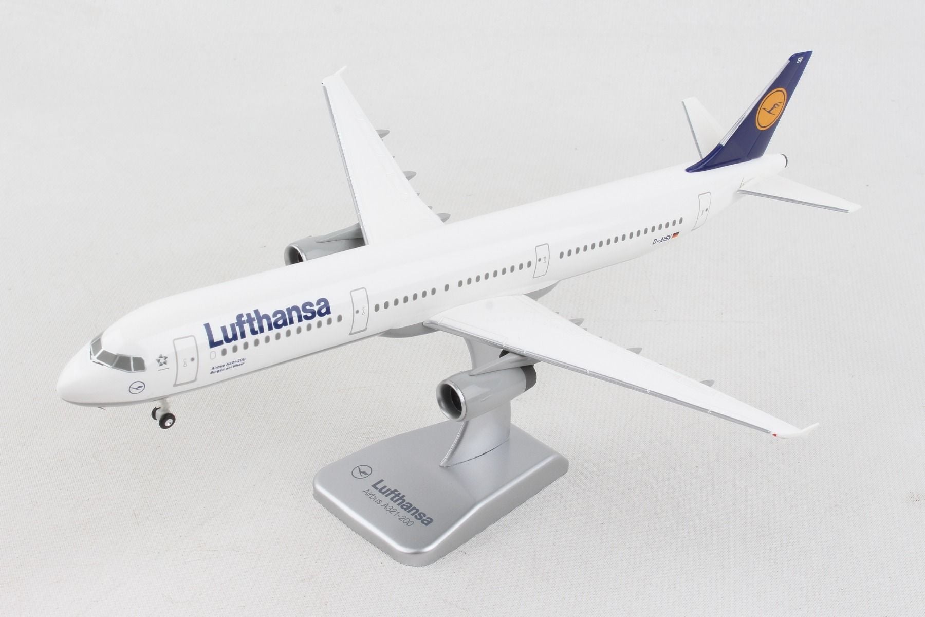 Airbus A321-200 Lufthansa (D-AISV) “Bingen am Rhein” 1:200 Scale Model