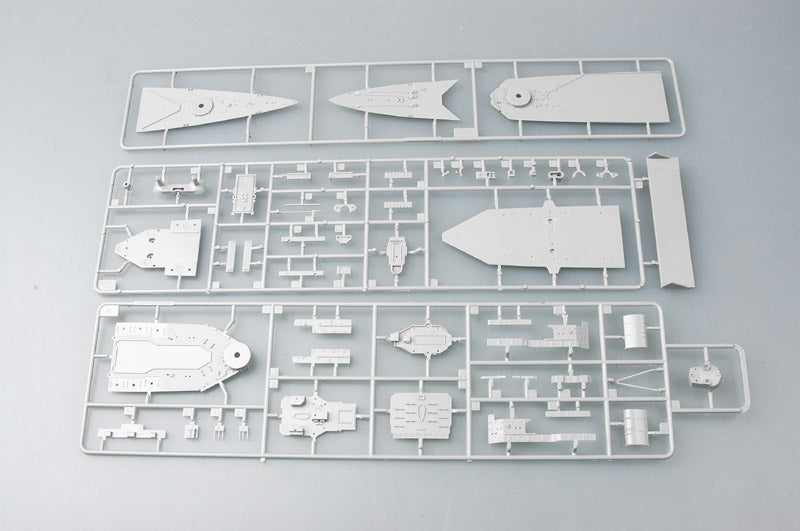 Main Deck sprues for 1-700 HMS Renown model kit