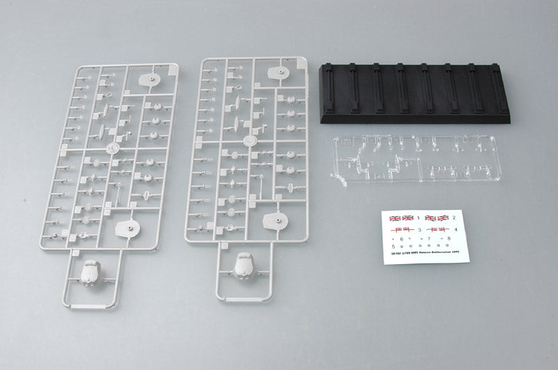 Turret sprues, stand and decals  for 1-700 HMS Renown model kit