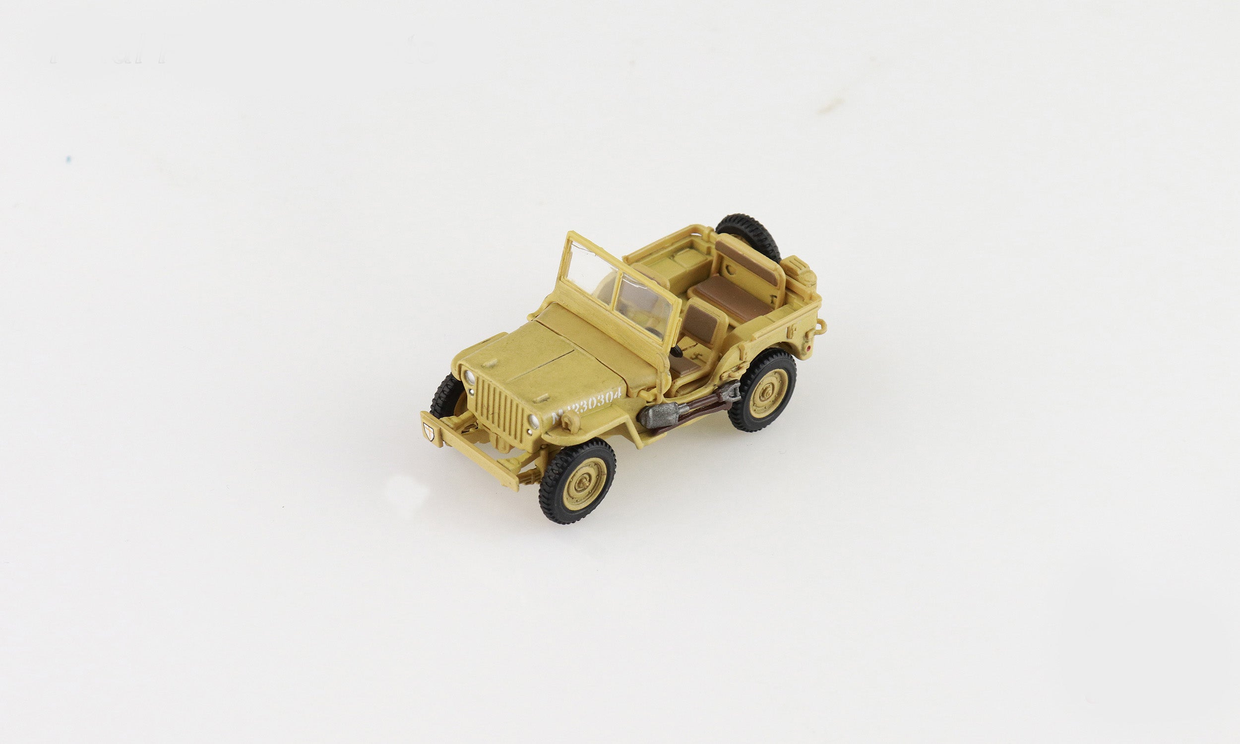 Hobby Master 1/4 Ton Jeep British 8th Army 1943 1:72 Scale Diecast Model