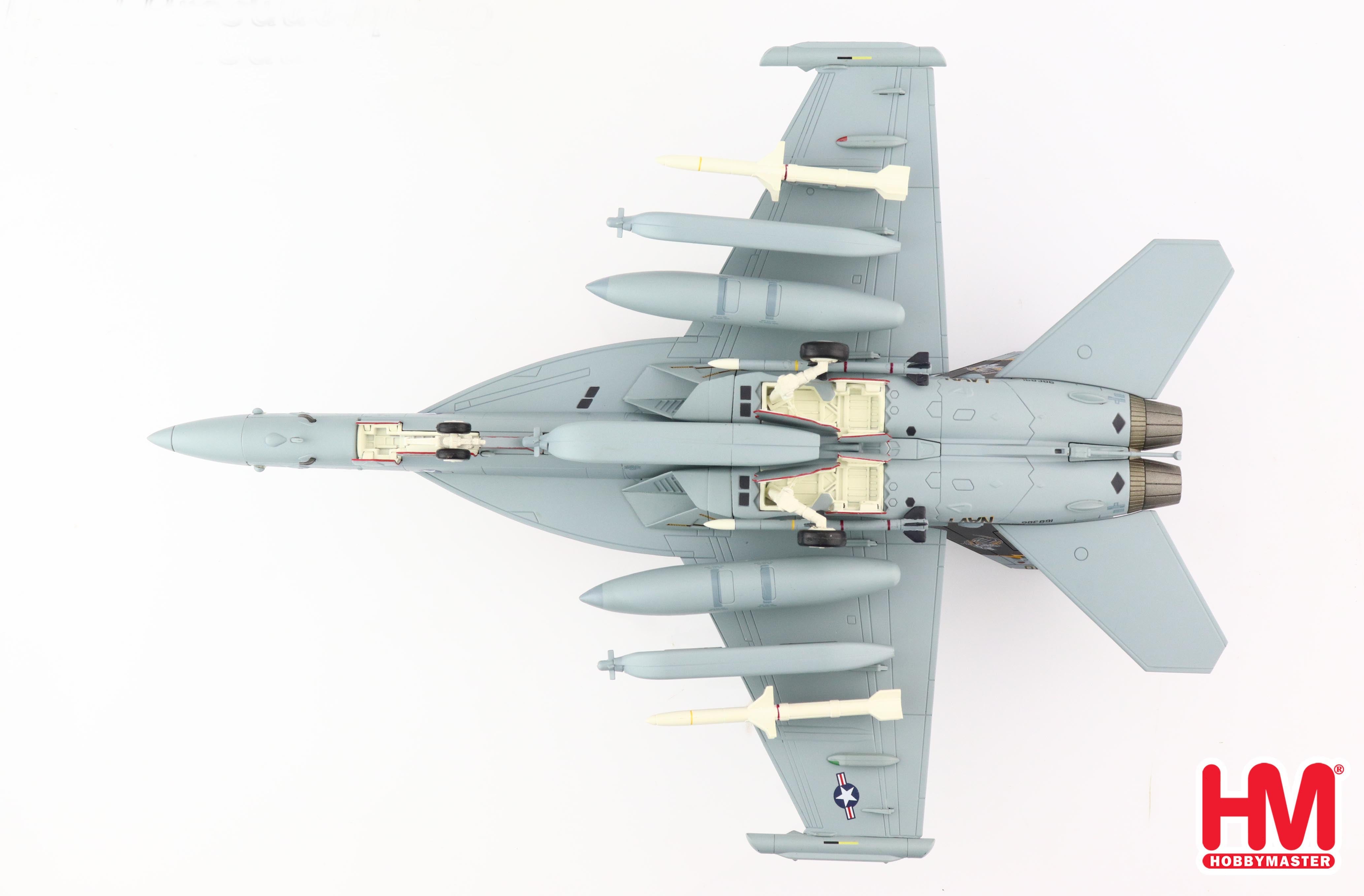Hobby Master EA-18G Growler VAQ-138 Yellow Jackets Bottom View