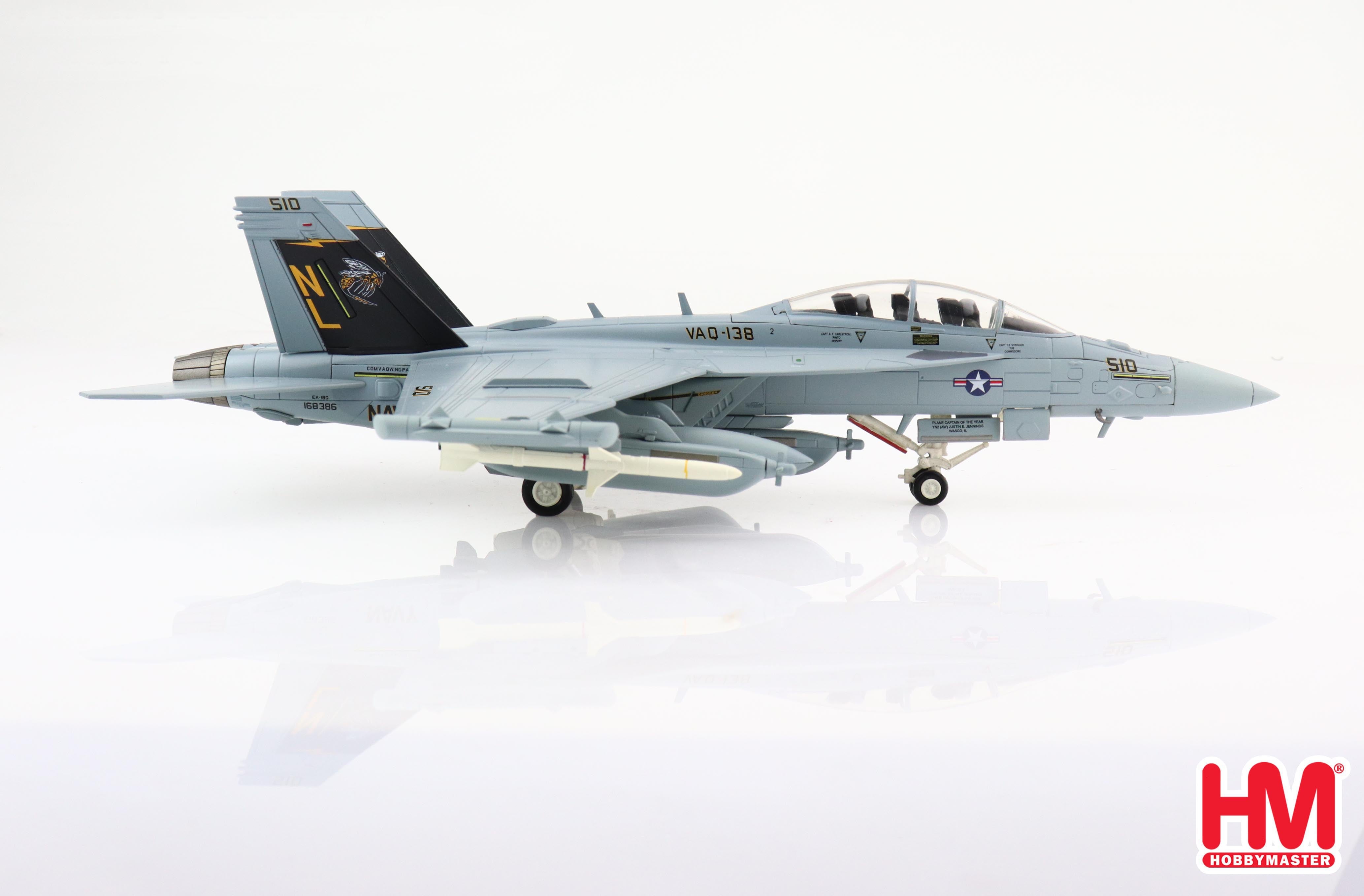 Hobby Master EA-18G Growler VAQ-138 Yellow Jackets Right Side View