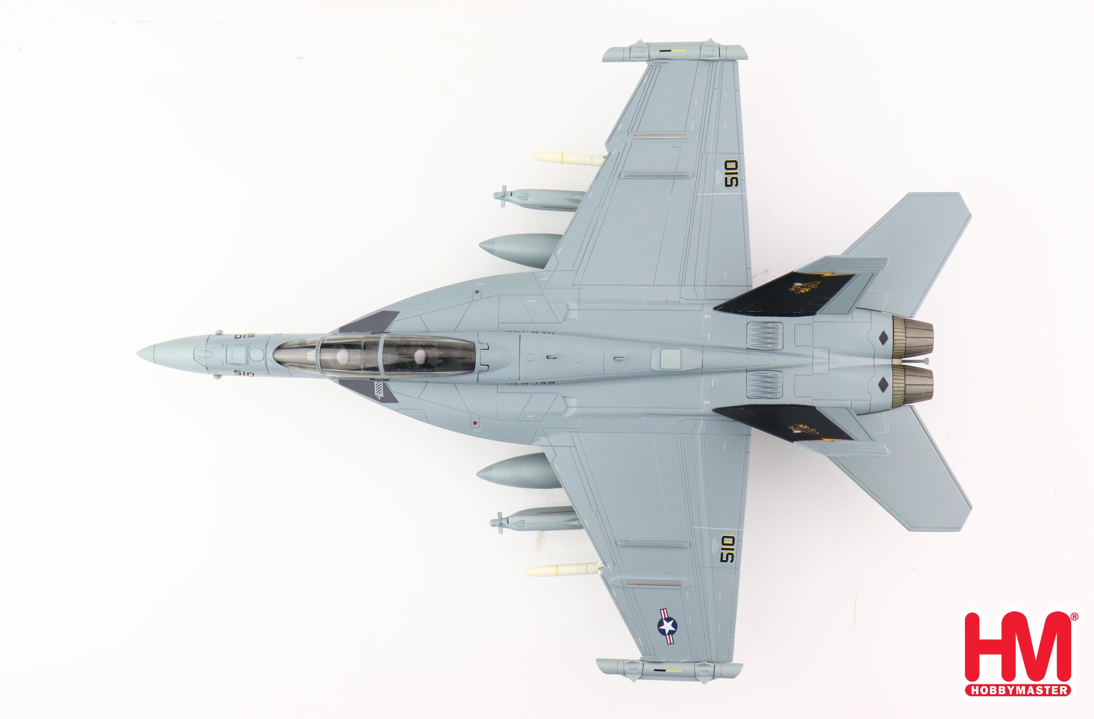 Hobby Master EA-18G Growler VAQ-138 Yellow Jackets Top View