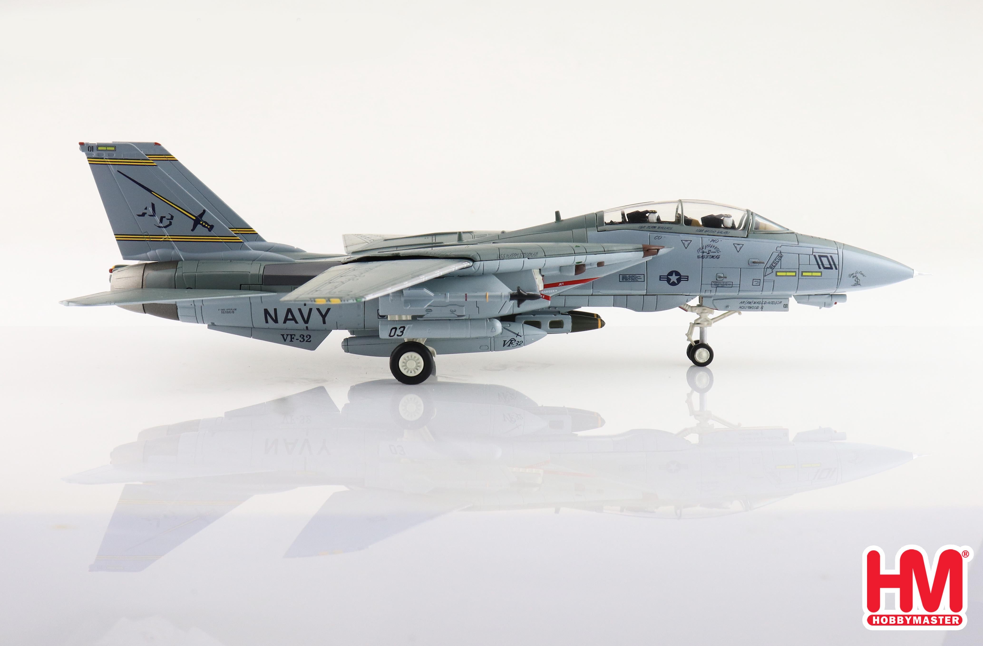 Hobby Master F-14B Tomcat VF-32 Swordsmen 2005 1:72 Scale Diecast