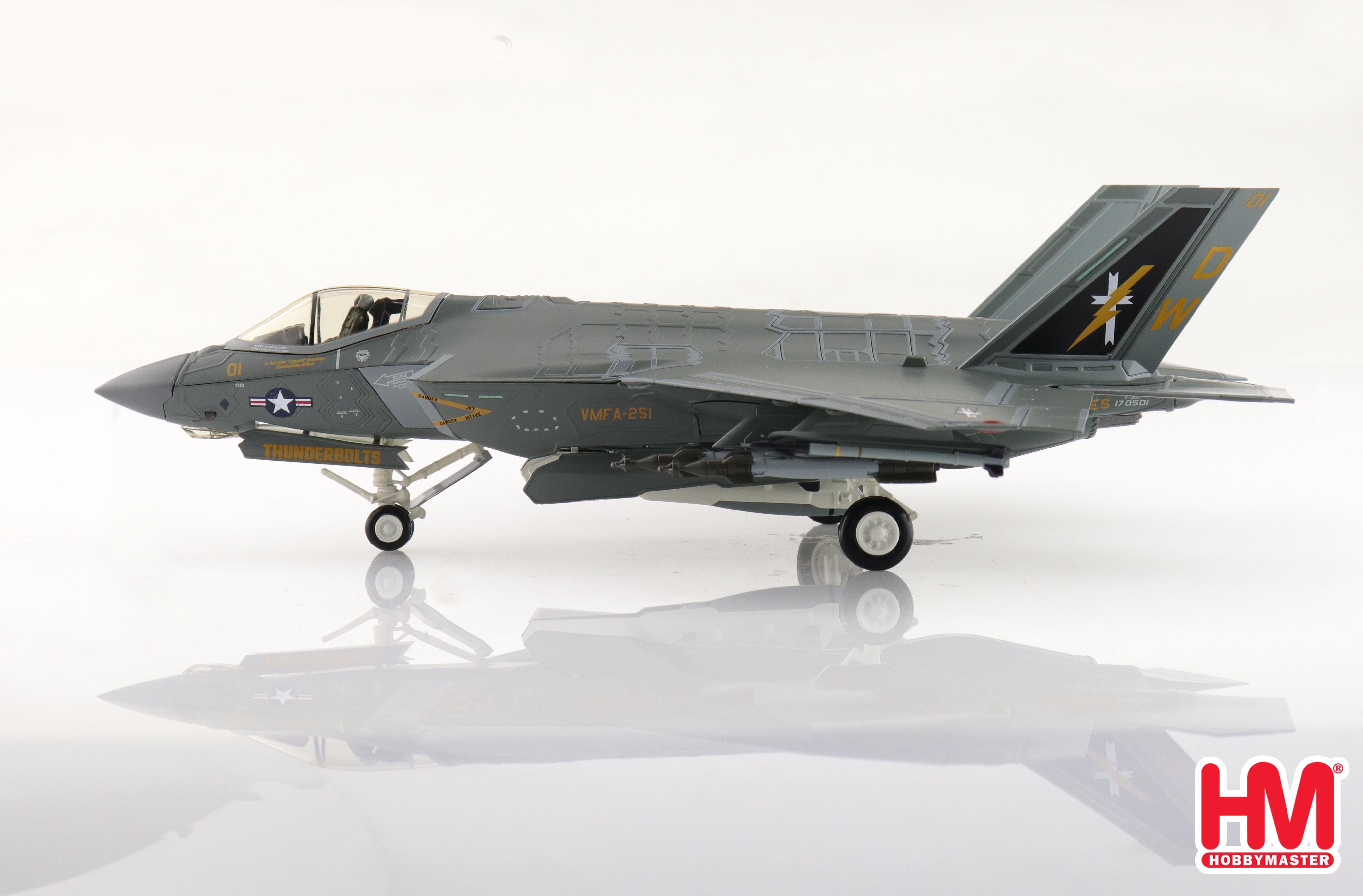 Hobby Master F-35C Lightning II VMFA-251 2024 1:72 Scale Diecast