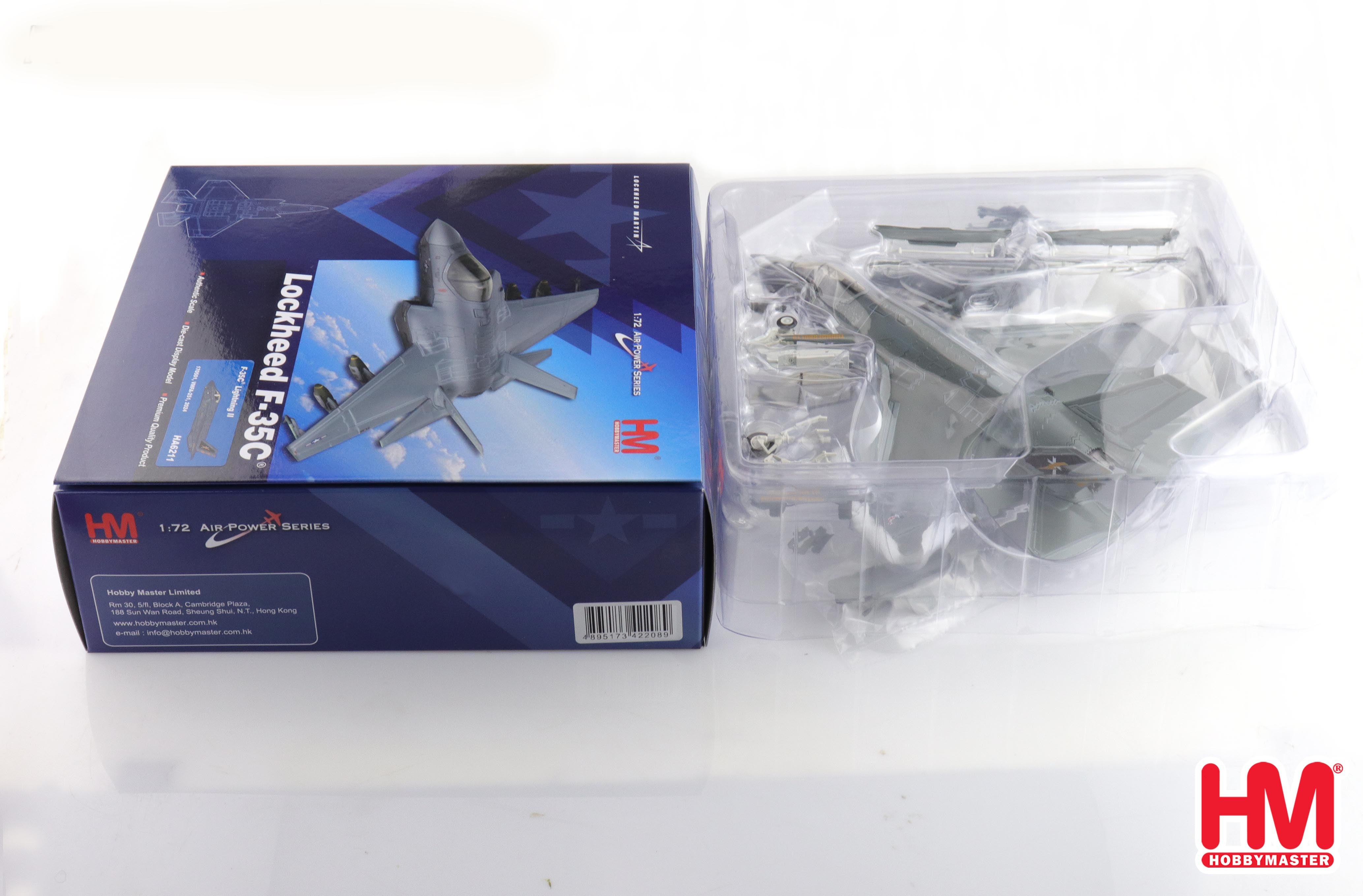 Hobby Master F-35C Lightning II VMFA-251 Packaging