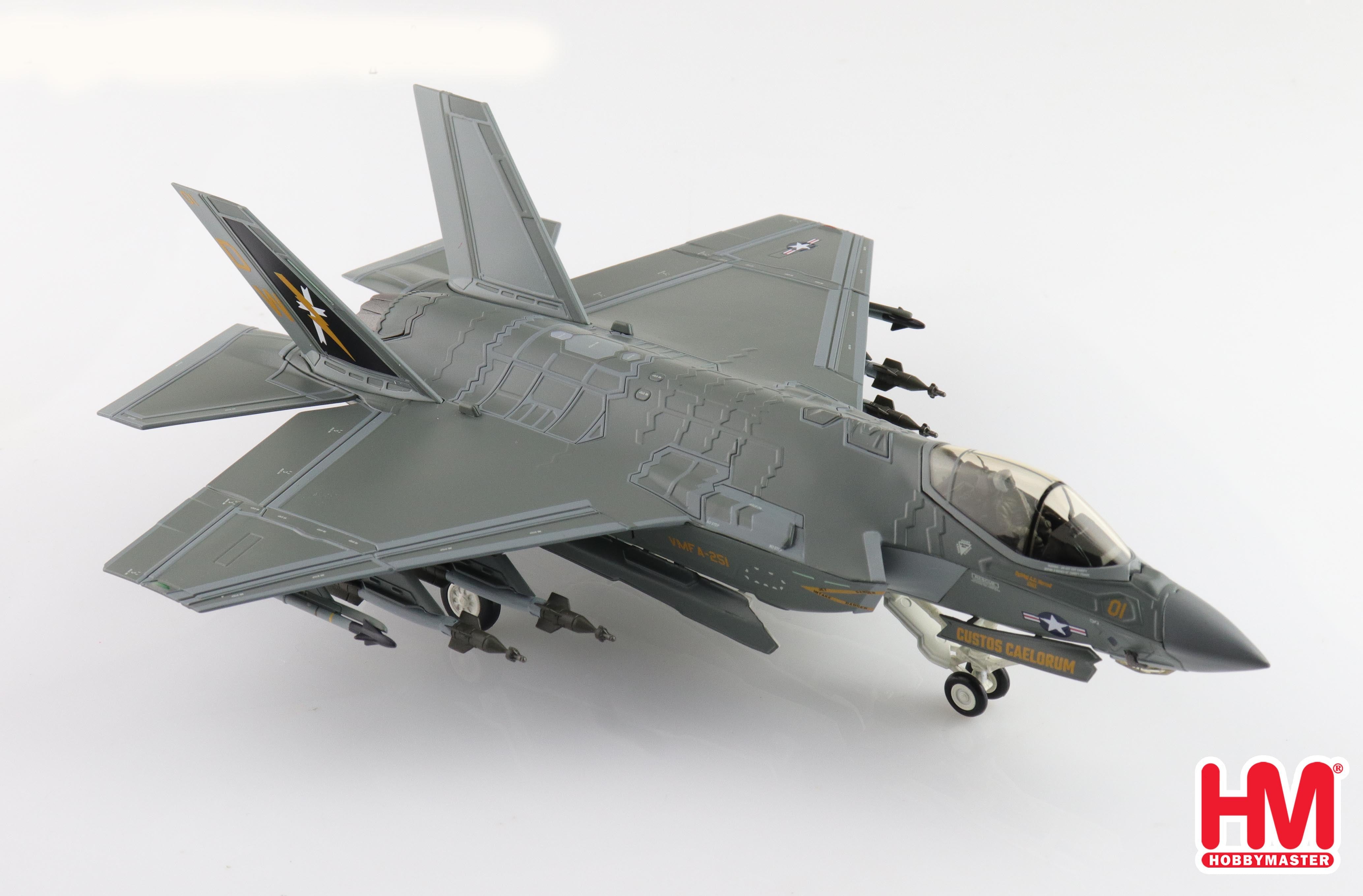 Hobby Master F-35C Lightning II VMFA-251 Right Front View