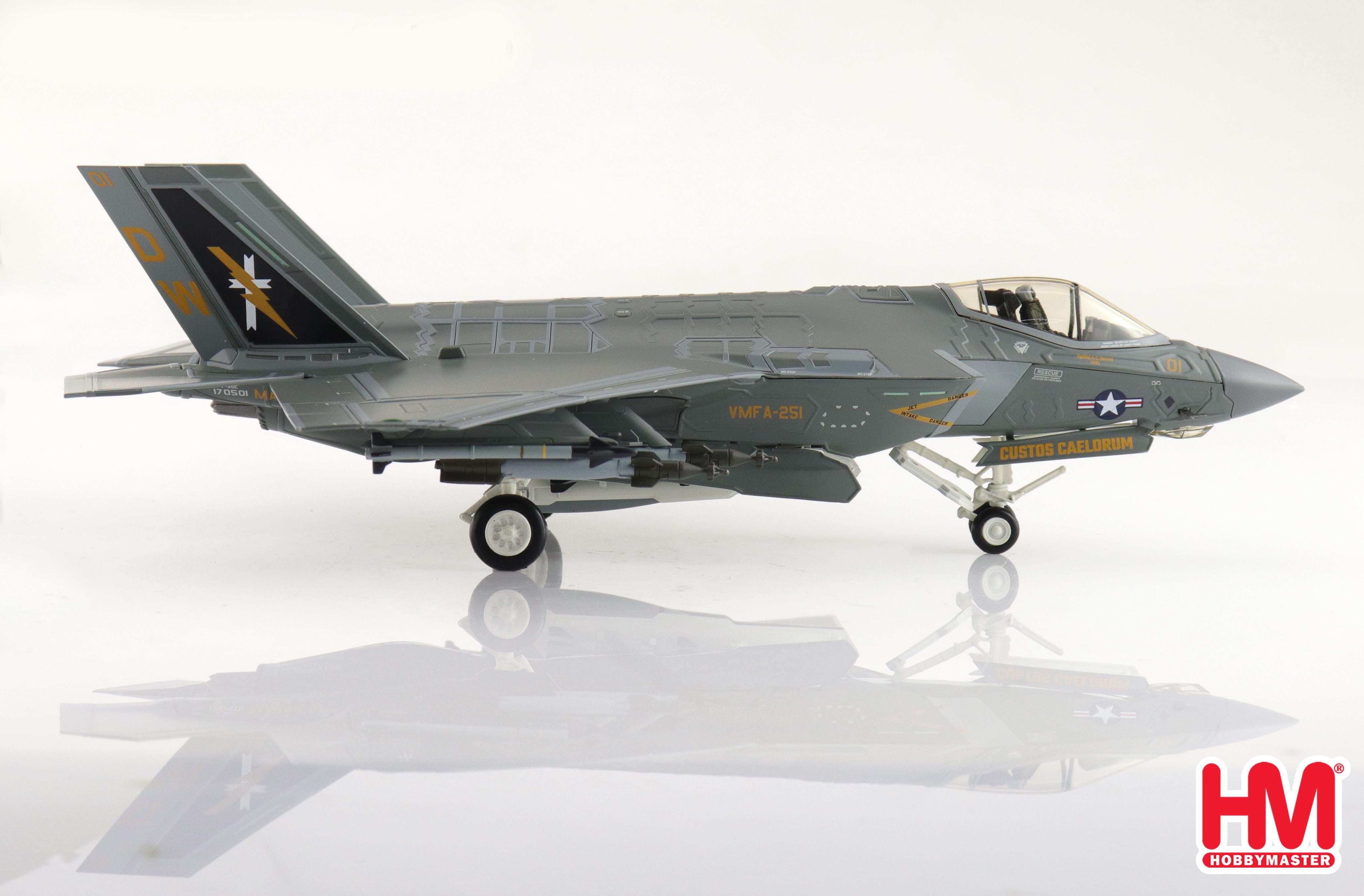 Hobby Master F-35C Lightning II VMFA-251 Right Side View