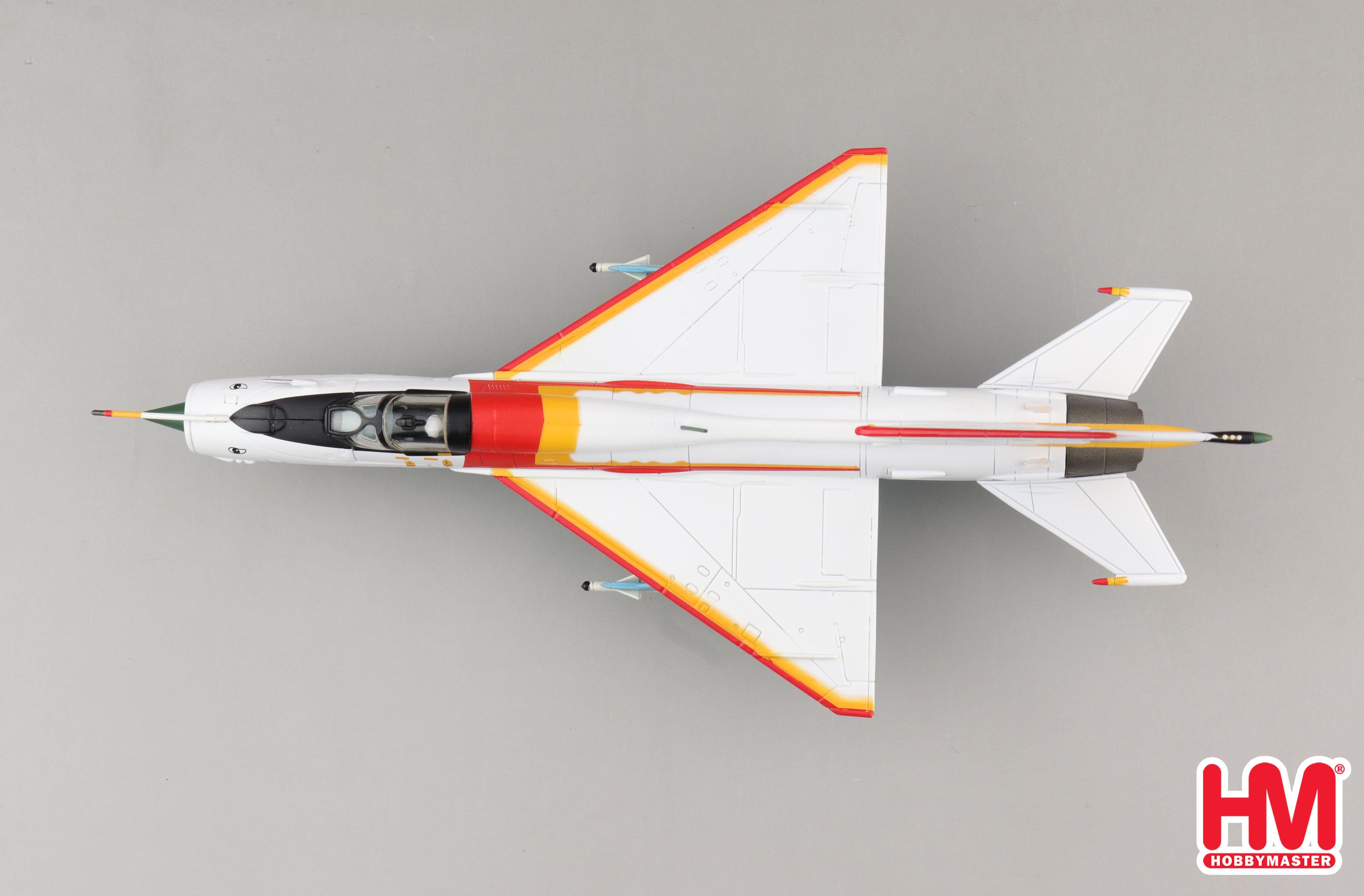 Top View Hobby Master MiG-21SPS White Shark 1:72 Scale Diecast Model