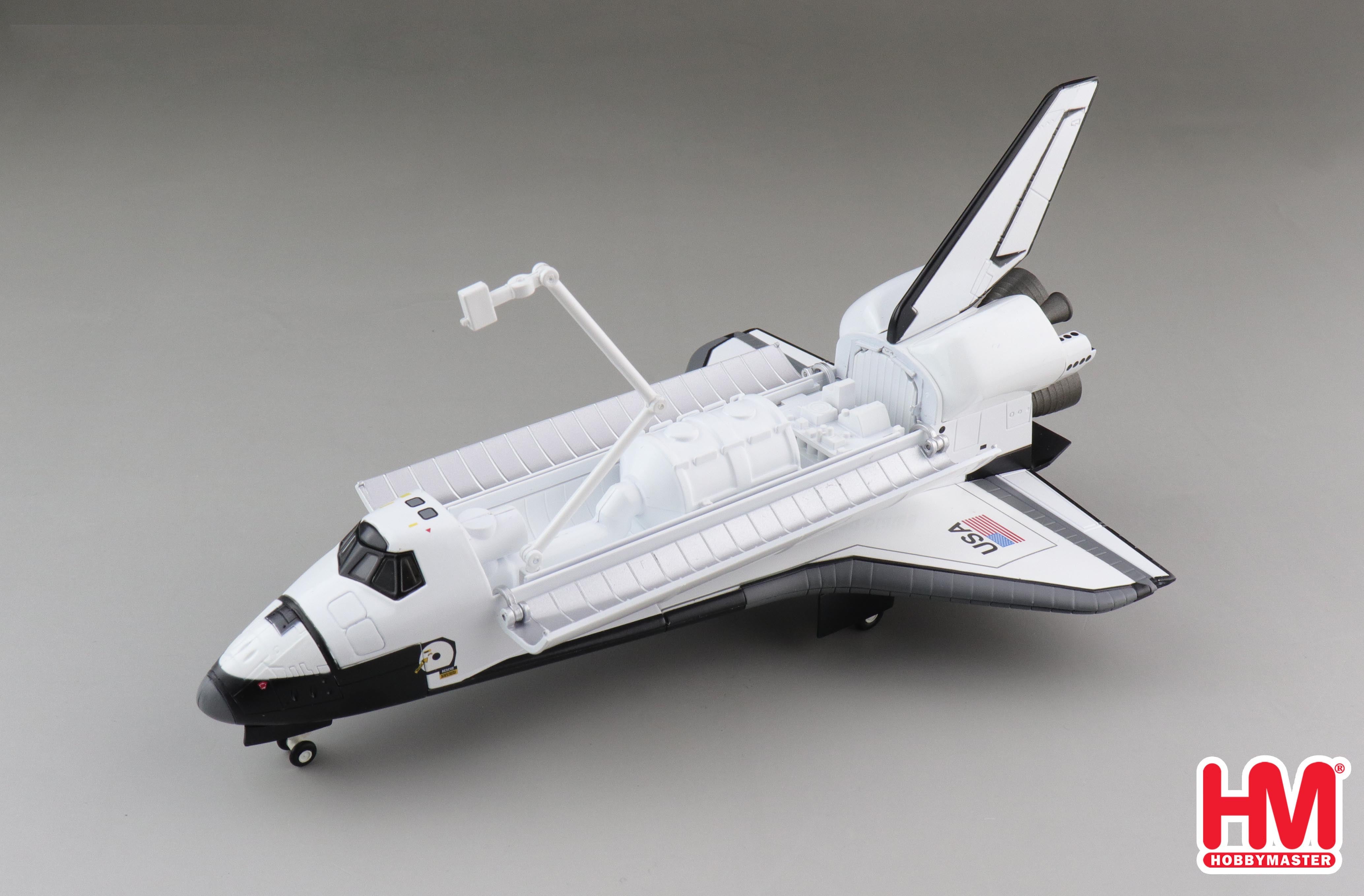 Space Shuttle Orbiter Enterprise 1:200 Scale Diecast Model  Robot Arm & Payload