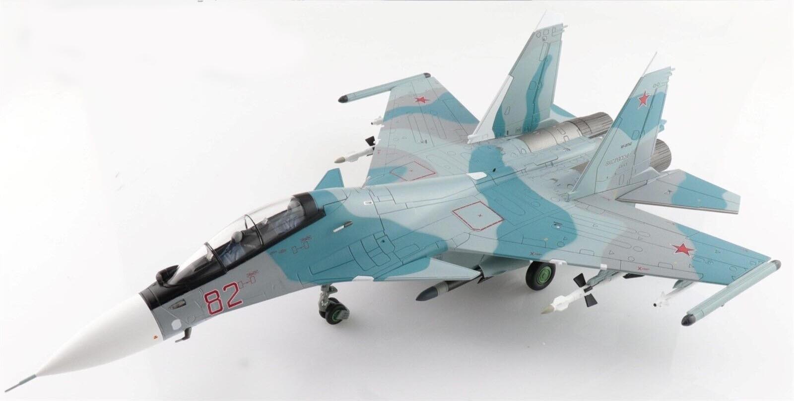 Hobby Master Sukhoi Su-30SM Flanker H, “Red 82” Russian Air Force 2018, 1:72 Scale Diecast Model 