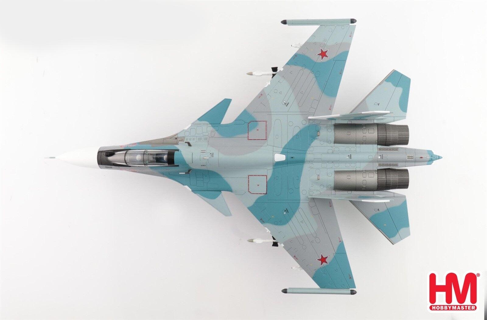 Hobby Master Sukhoi Su-30SM Flanker H, “Red 82” Russian Air Force 2018, 1:72 Scale Diecast Model Top View