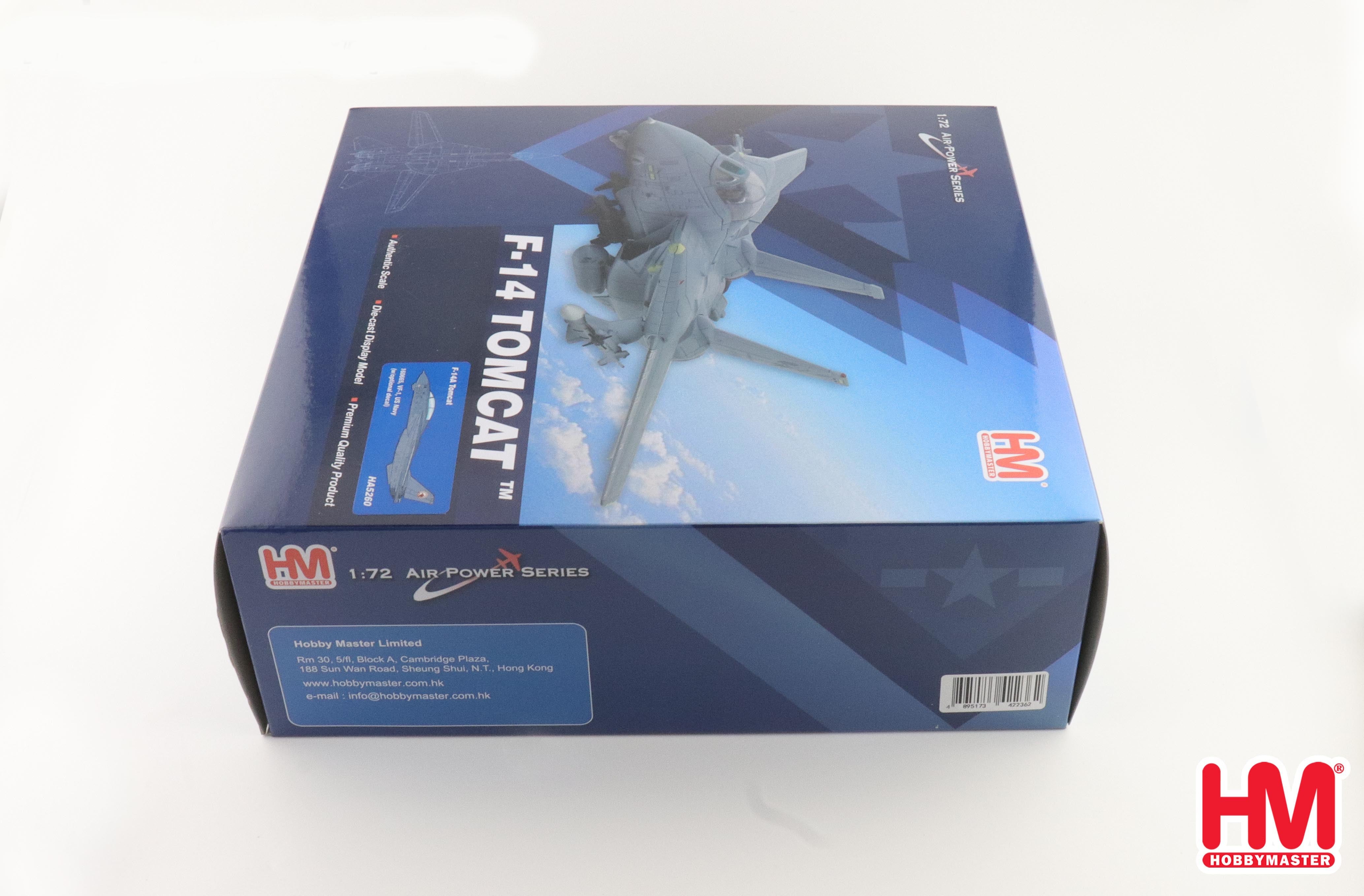 Packaging retail box for Hobby Master 1/72 Air Power Series HA5260