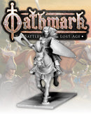 Oathmark Elf Mounted Champion 28 mm Scale Metal Figure