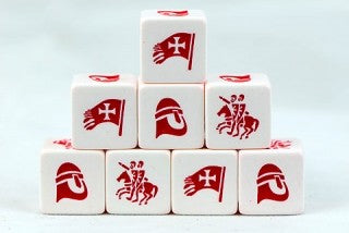 SAGA Age of Crusades Christian Dice Set