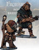 Frostgrave Gnoll Apothecary & Marksman, 28 mm Scale Model Metal Figures