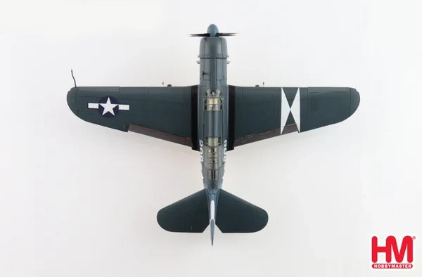 Curtiss SB2C Helldiver VB-83 USS Essex April 1945, 1/72 Scale Diecast Model Top View