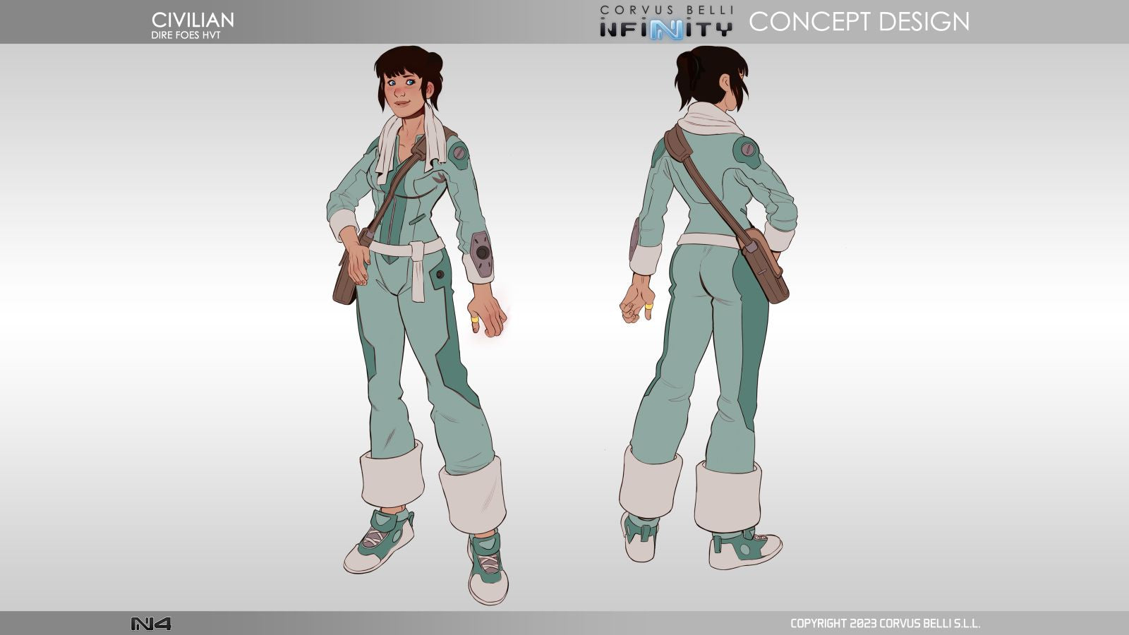 Corvus Belli Infinity Galactic Hitchhiker HVT Concept
