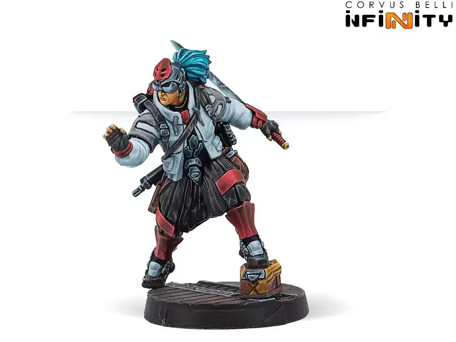 Corvus Belli Infinity JSA Kyosho Hacker with Combi Rifle