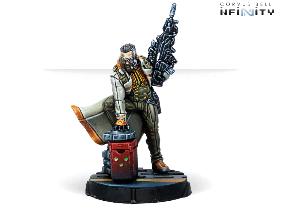 Infinity NA2 Soldiers Of Fortune Miniature Game Figures Hannibal