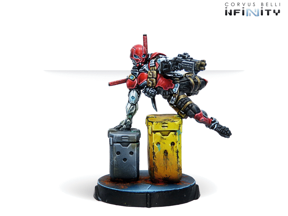 Infinity NA2 Soldiers Of Fortune Miniature Game Figures Senor Massacre