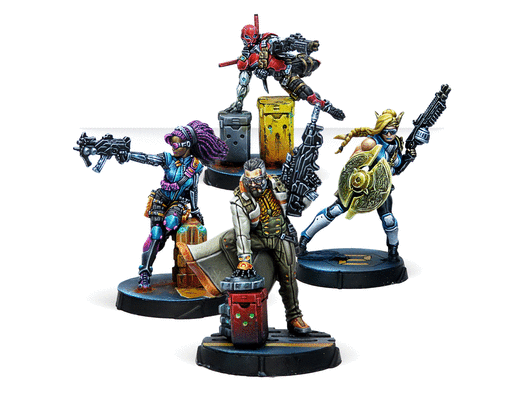 Infinity NA2 Soldiers Of Fortune Miniature Game Figures