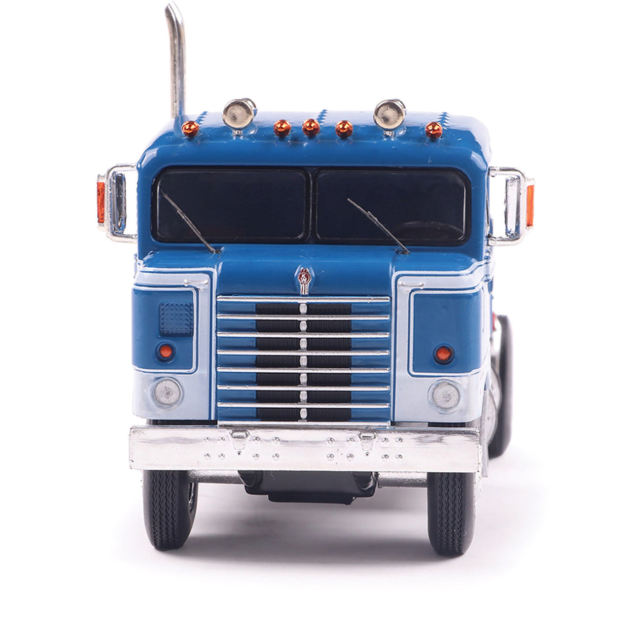 Front  view of IXO Models 1:64 Kenworth Bullnose truck